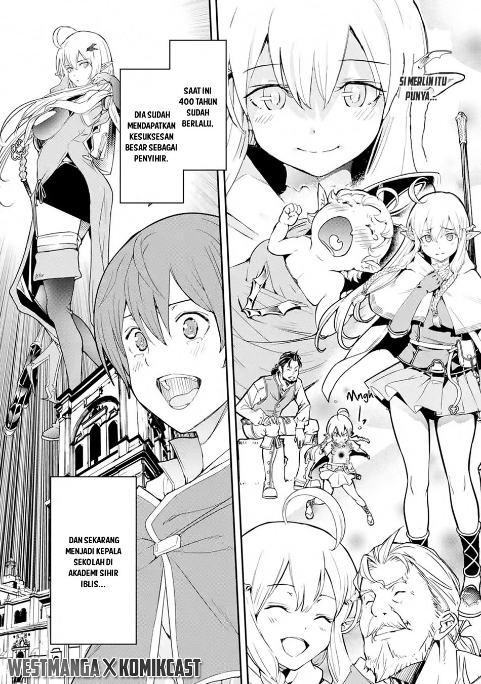Rakudai Kenja Gakuin no Musou ~ Nidome no Tensei, S Rank Cheat Majutsushi Boukenroku Chapter 06.2 Gambar 4
