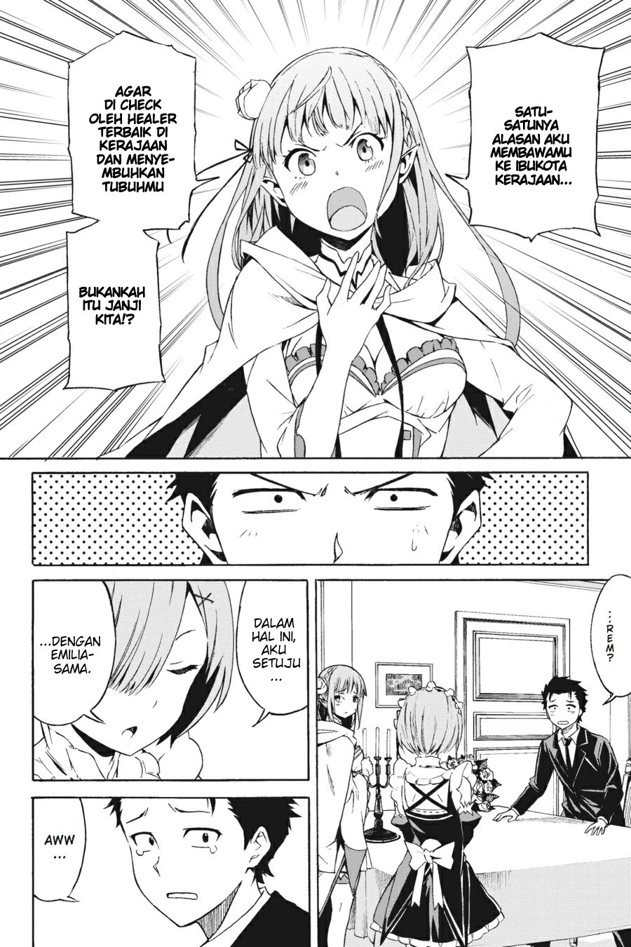 Re:Zero Kara Hajimeru Isekai Seikatsu – Daisanshou – Truth of Zero Chapter 03 Gambar 2