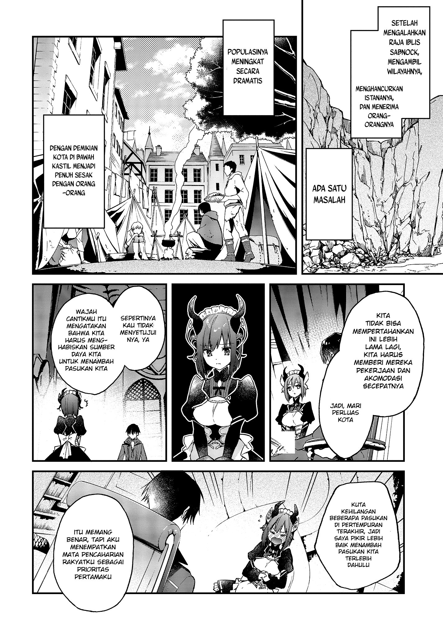Realist Maou Niyoru Seiiki Naki Isekai Kaikaku Chapter 08 Gambar 5