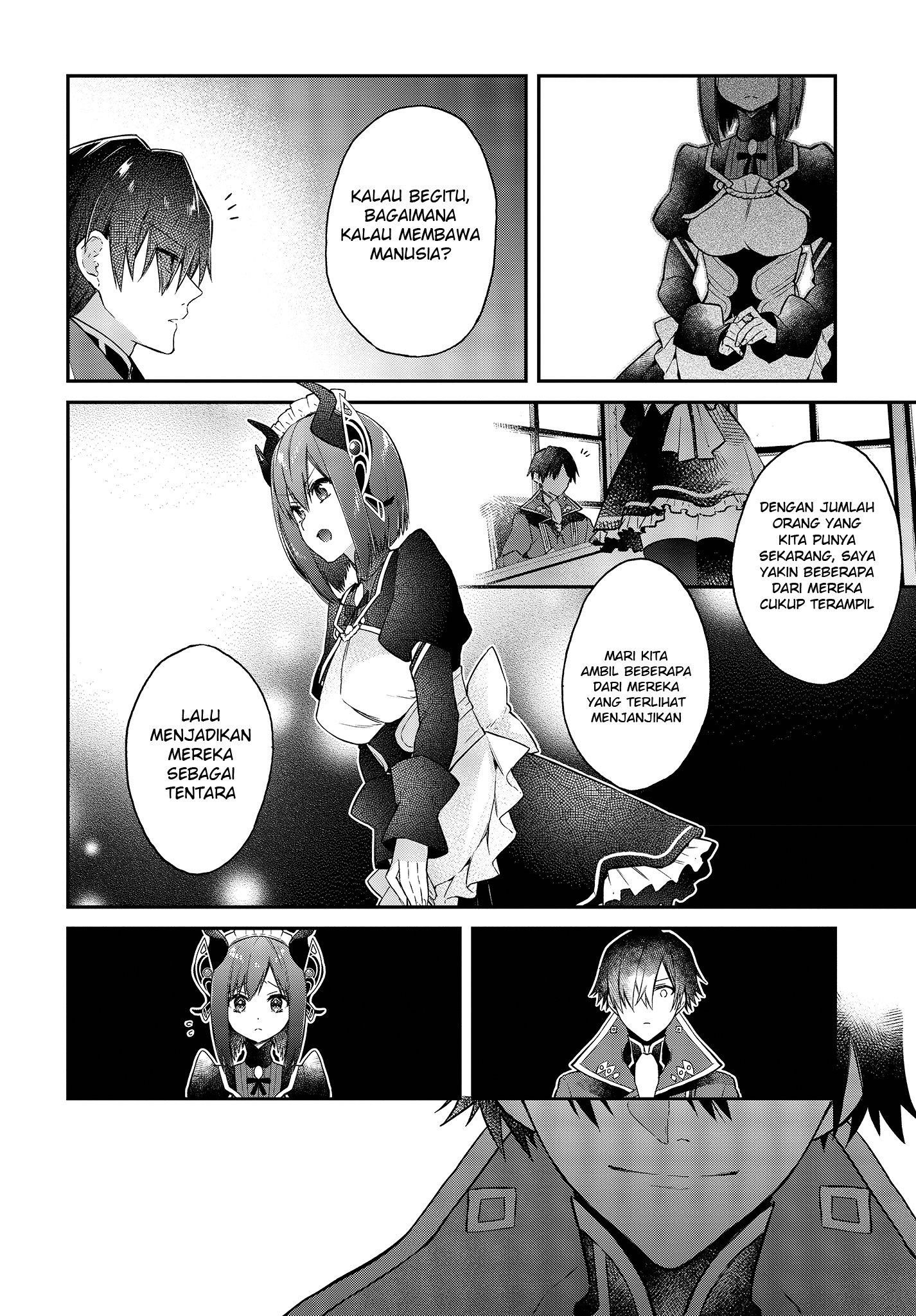 Realist Maou Niyoru Seiiki Naki Isekai Kaikaku Chapter 08 Gambar 17