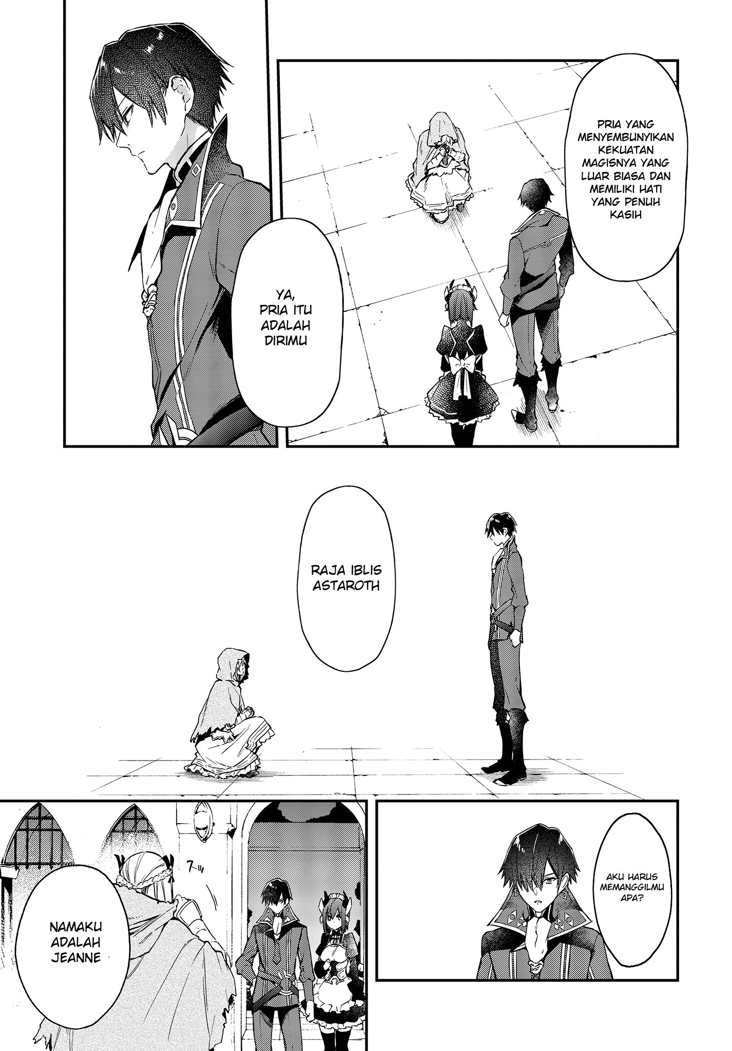 Realist Maou Niyoru Seiiki Naki Isekai Kaikaku Chapter 08 Gambar 27