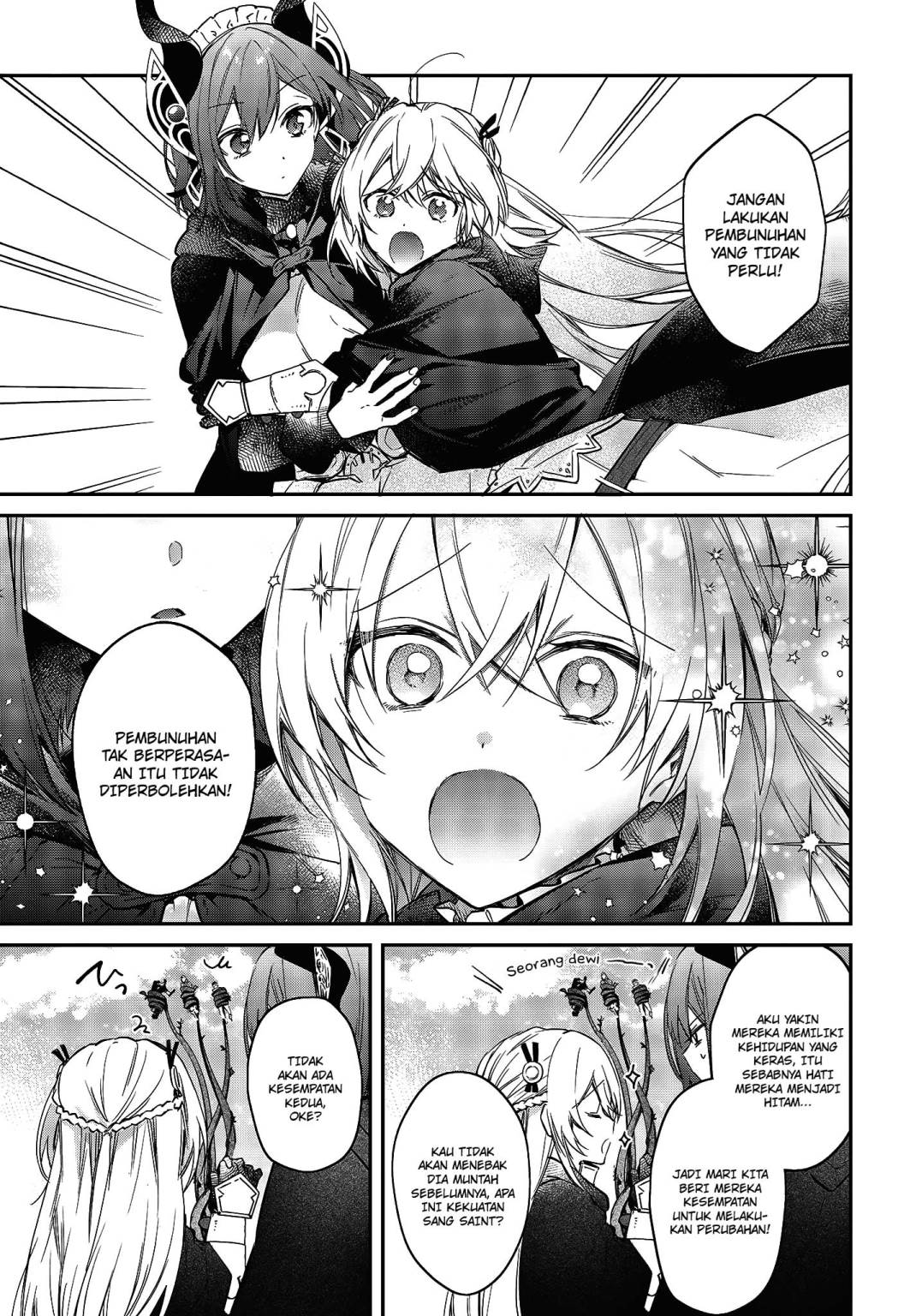 Realist Maou Niyoru Seiiki Naki Isekai Kaikaku Chapter 23 Gambar 22