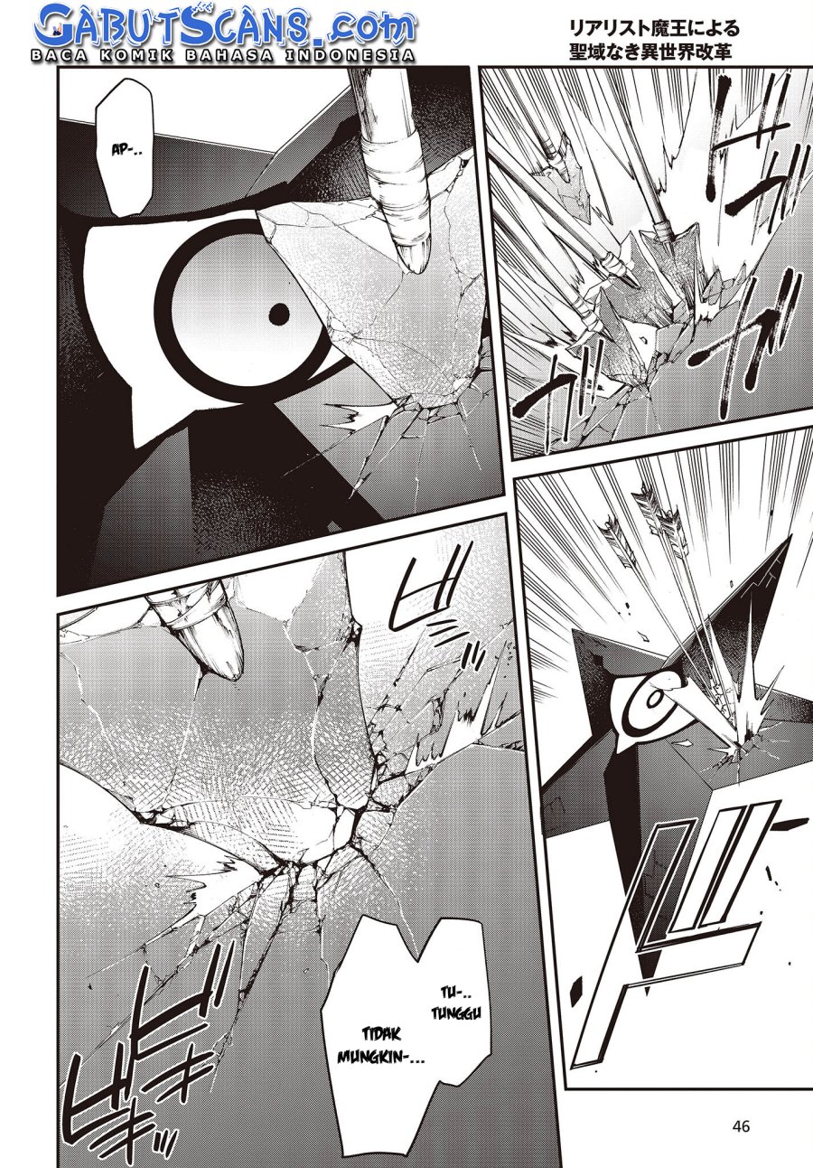 Realist Maou Niyoru Seiiki Naki Isekai Kaikaku Chapter 35 Gambar 15