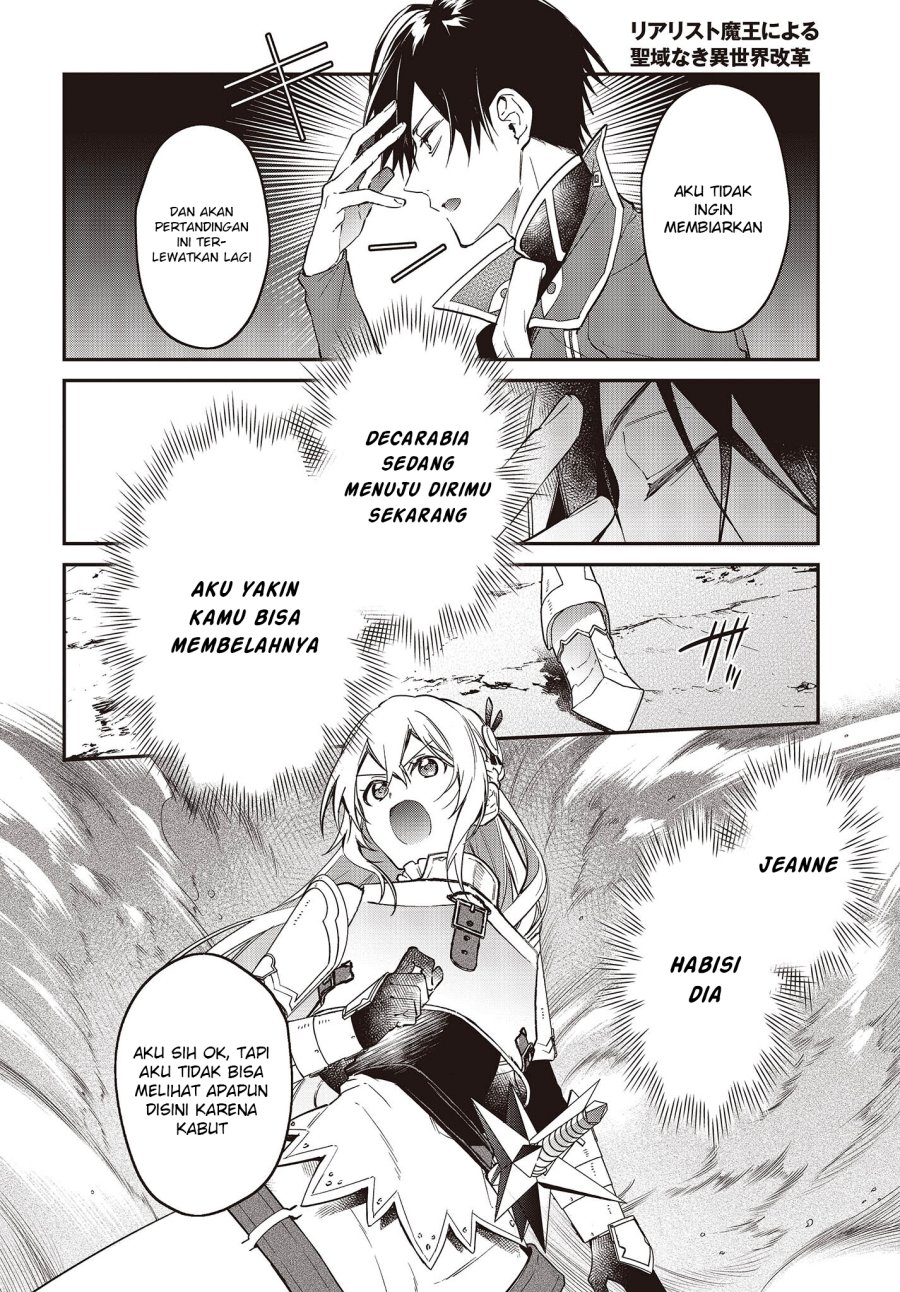 Realist Maou Niyoru Seiiki Naki Isekai Kaikaku Chapter 35 Gambar 24