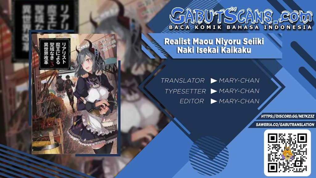 Realist Maou Niyoru Seiiki Naki Isekai Kaikaku Chapter 38 Gambar 1