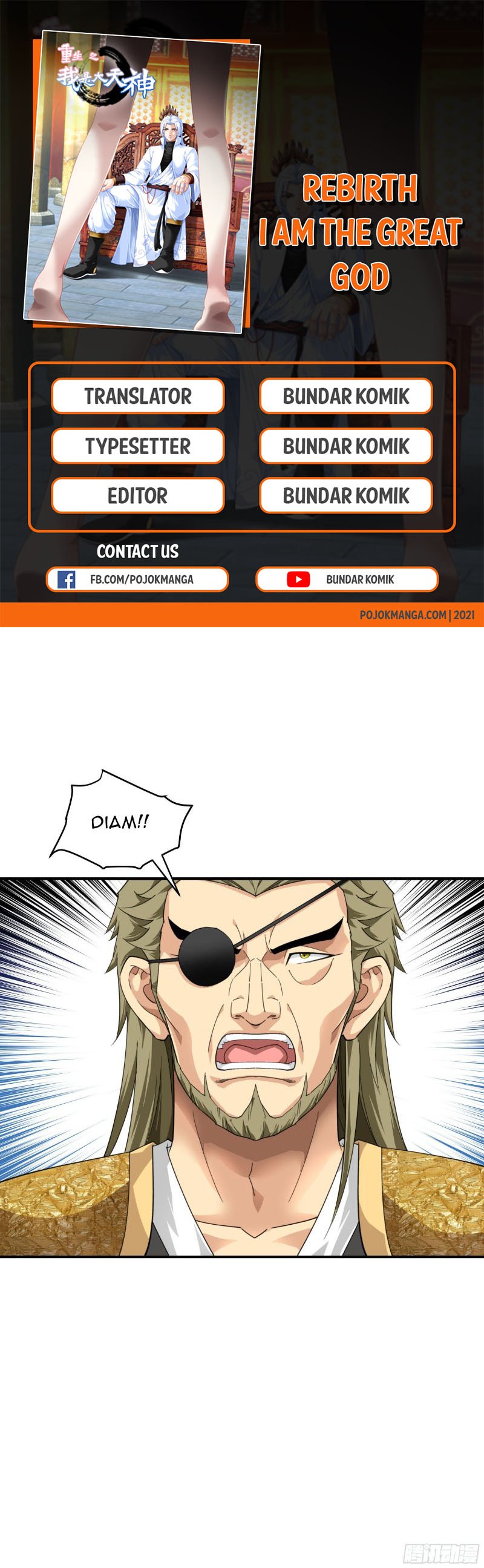 Rebirth I Am The Great God Chapter 35 Gambar 1