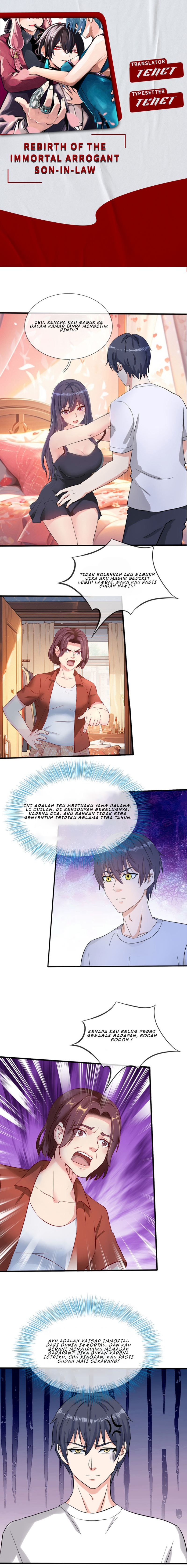 Rebirth Of The Immortal Arrogant Son-in-law Chapter 02 Gambar 1