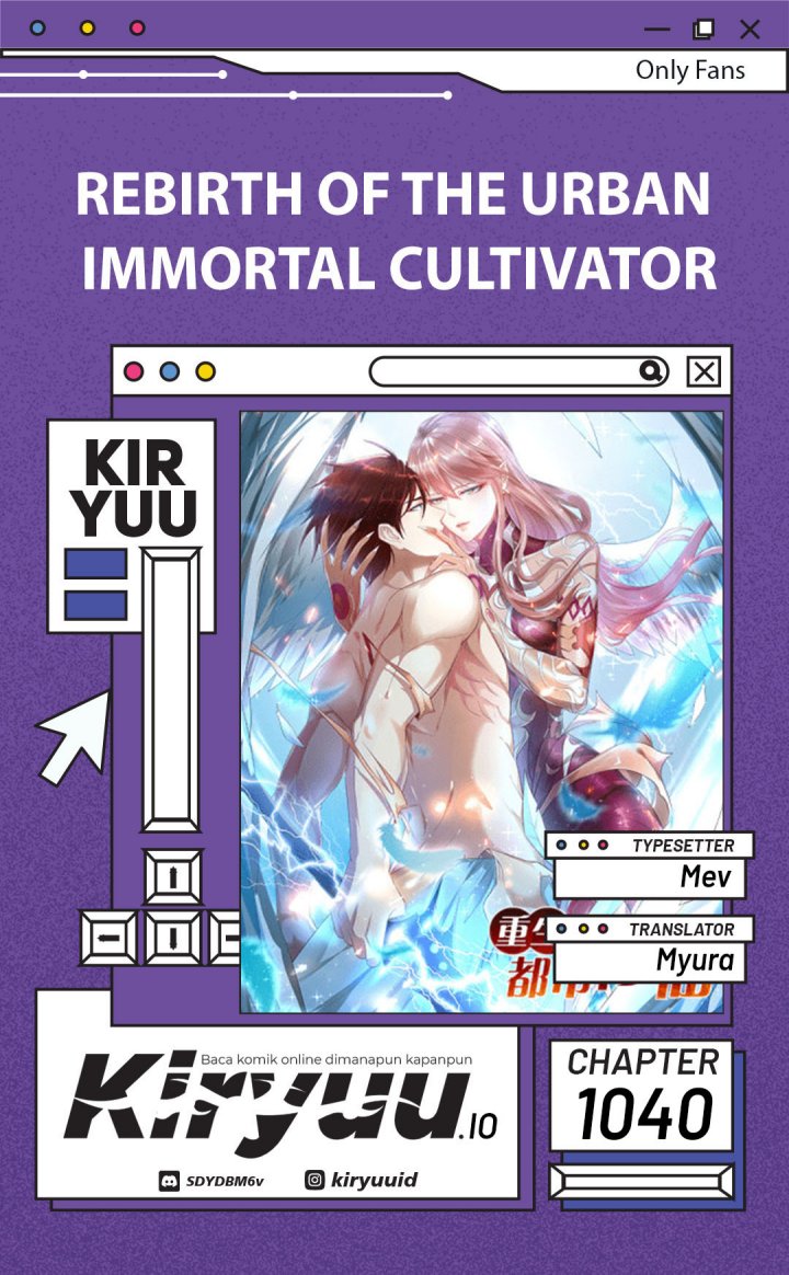 Rebirth Of The Urban Immortal Cultivator Chapter 1040 Gambar 1