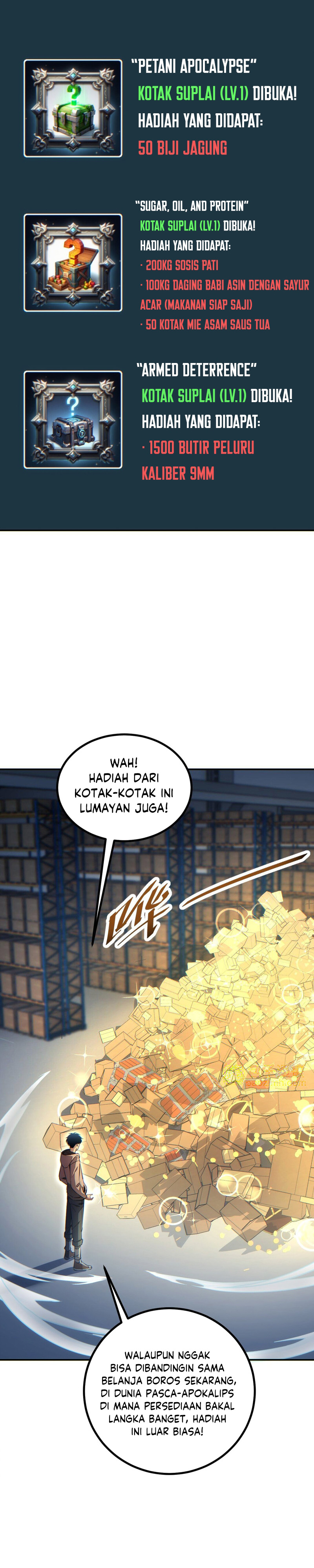 Rebirth in the Apocalypse: I Reach the Top by Opening Boxes Chapter 11 Gambar 22