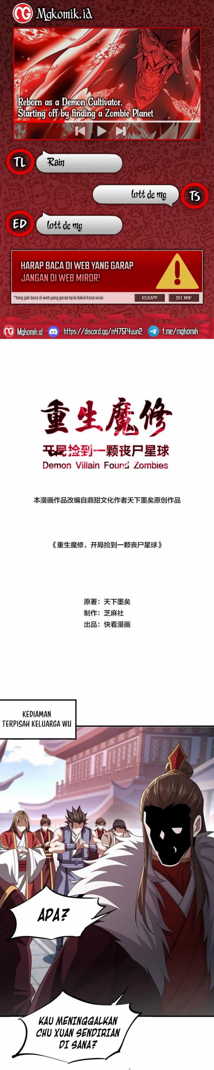Rebirth of a Dark Mage: Unveiling a Zombie Planet from the Start Chapter 05 Gambar 1