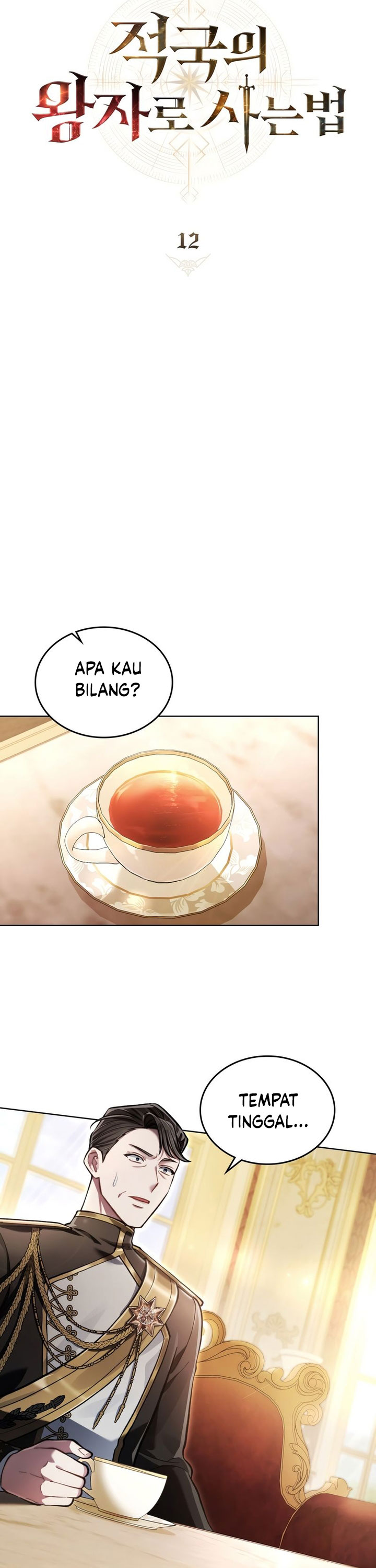 Reborn as the Enemy Prince Chapter 12 Gambar 25