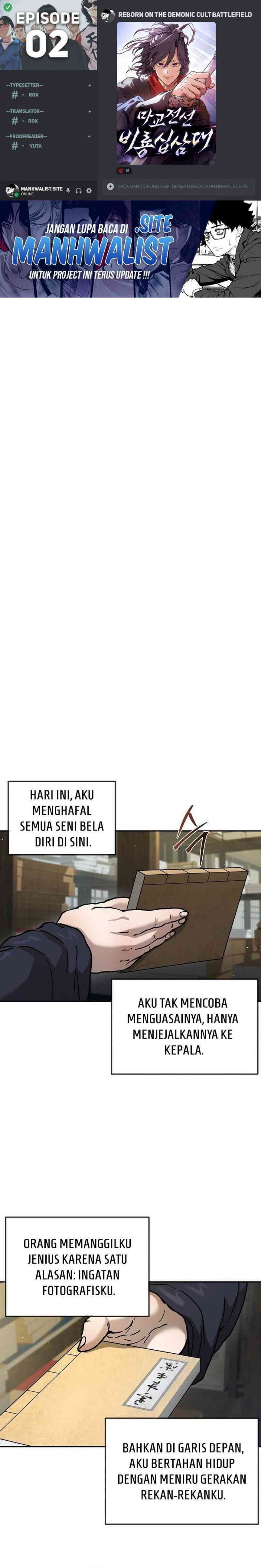 Reborn on the Demonic Cult Battlefield Chapter 02 Gambar 1