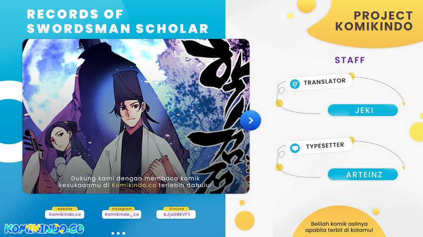 Records Of The Swordsman Scholar Chapter 119 Gambar 1