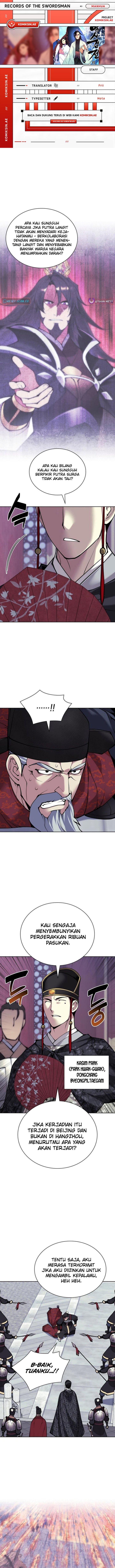 Records Of The Swordsman Scholar Chapter 167 Gambar 1