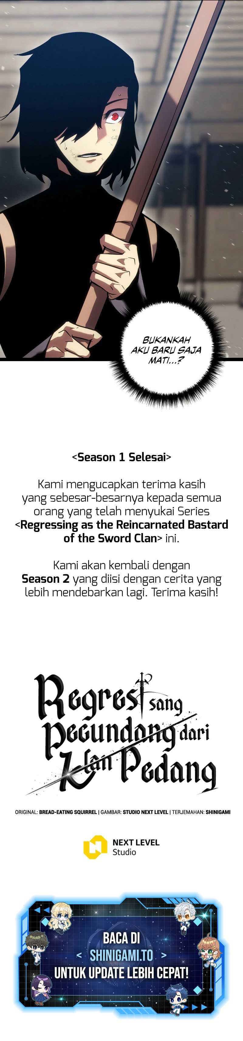 Regressing As The Reincarnated Bastard Of The Sword Clan Chapter 59 S1 END Gambar 37