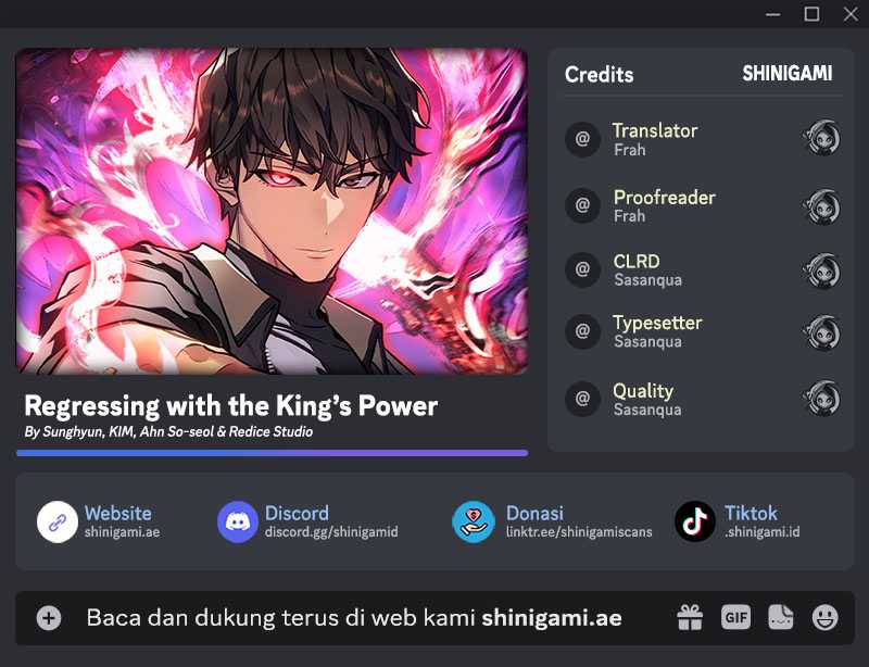 Regressing with the Kings Power Chapter 52 Gambar 1