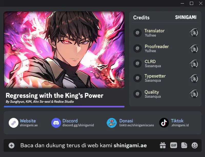 Regressing with the Kings Power Chapter 65 Gambar 1