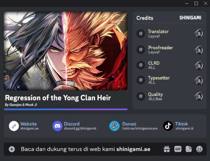 Regression Of The Yong Clan Heir Chapter 04 Gambar 1