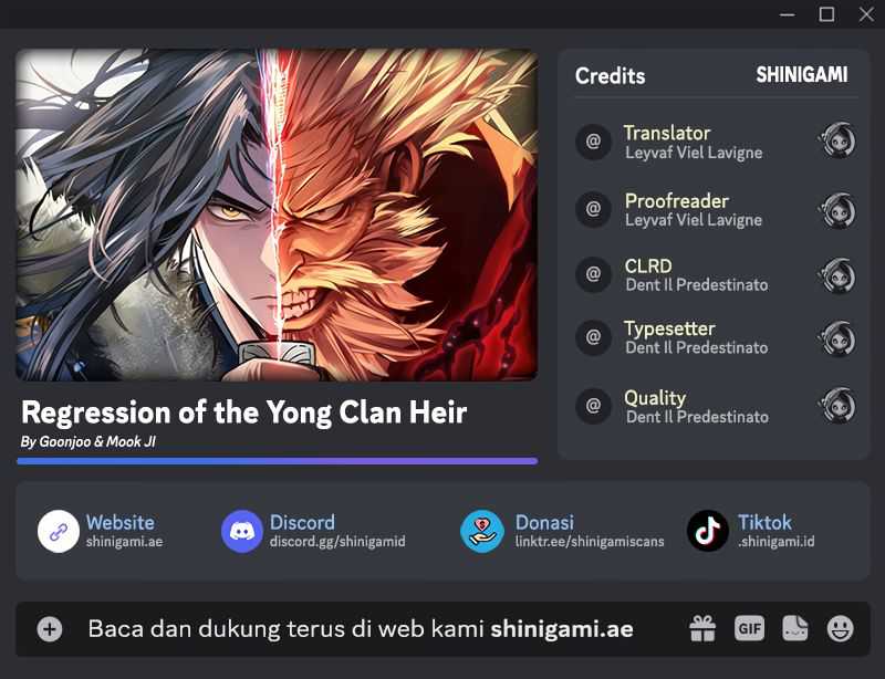 Regression Of The Yong Clan Heir Chapter 06 Gambar 1