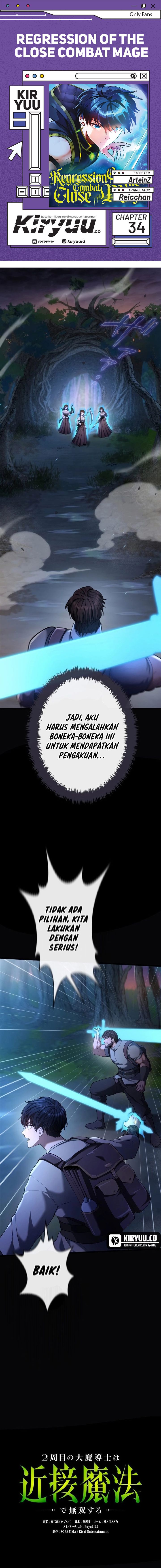 Regression of the Close Combat Mage Chapter 34 Gambar 1