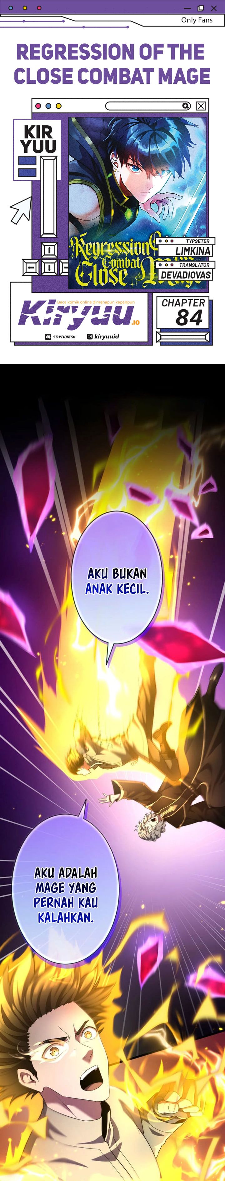 Regression of the Close Combat Mage Chapter 84 Gambar 1
