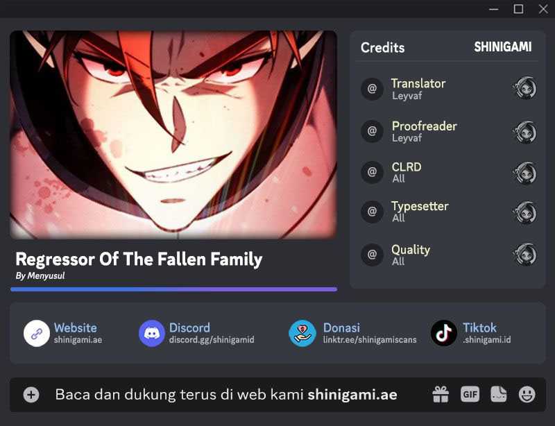 Regressor of the Fallen Family Chapter 03 Gambar 1