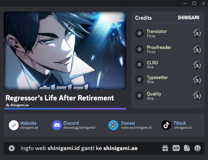 Regressor’s Life After Retirement Chapter 03 Gambar 1