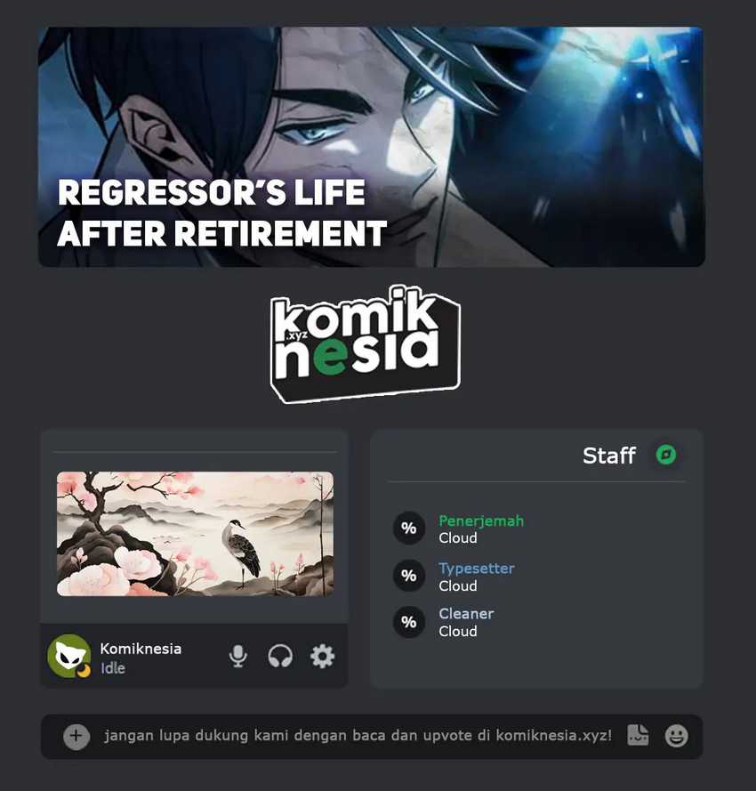 Regressor’s Life After Retirement Chapter 43 Gambar 1
