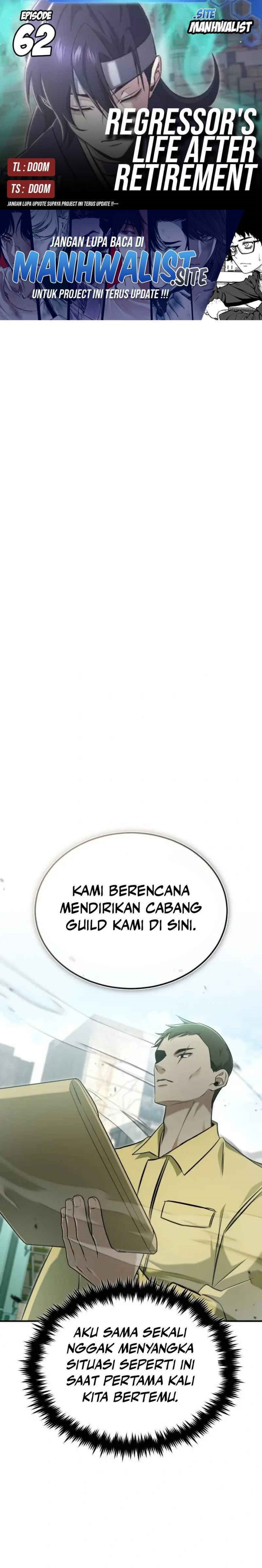 Regressor’s Life After Retirement Chapter 62 Gambar 1