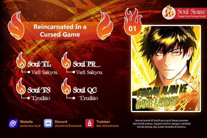 Reincarnated In a Cursed Game Chapter 01 Gambar 2