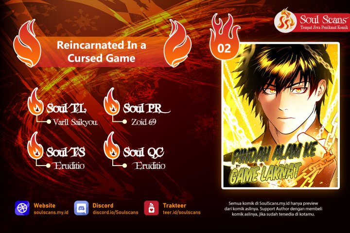 Reincarnated In a Cursed Game Chapter 02 Gambar 1