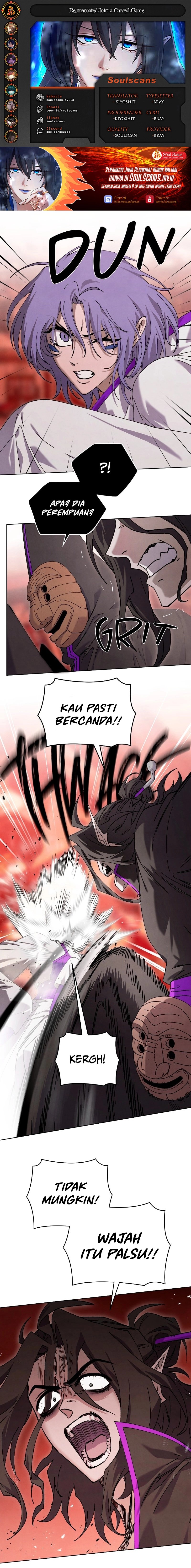 Reincarnated In a Cursed Game Chapter 33 Gambar 1