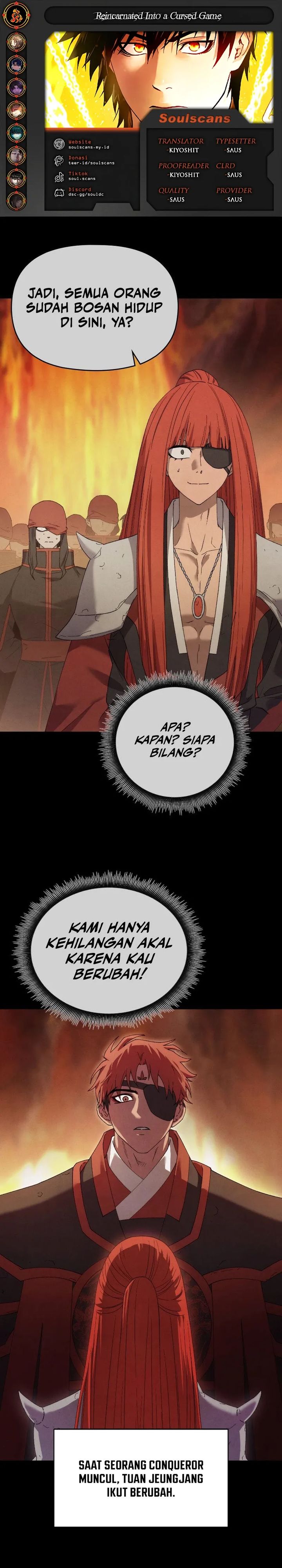 Reincarnated In a Cursed Game Chapter 42 Gambar 1