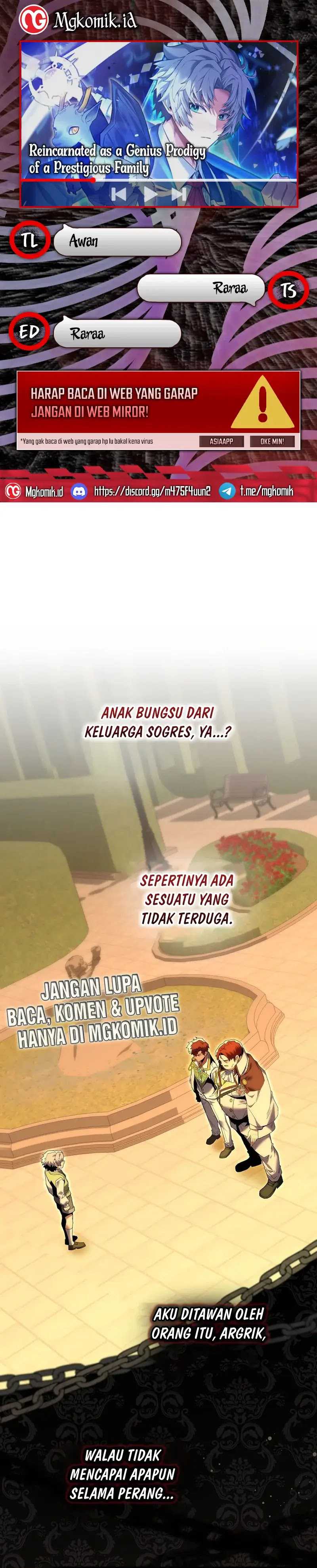 Reincarnated as a Genius Prodigy of a Prestigious Family Chapter 08 Gambar 1