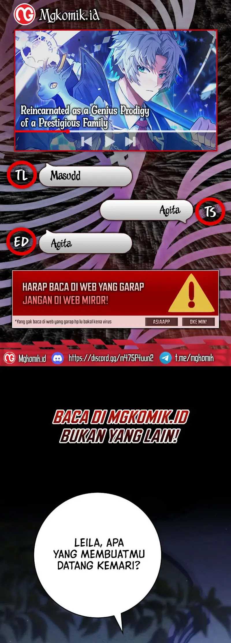 Reincarnated as a Genius Prodigy of a Prestigious Family Chapter 09 Gambar 1