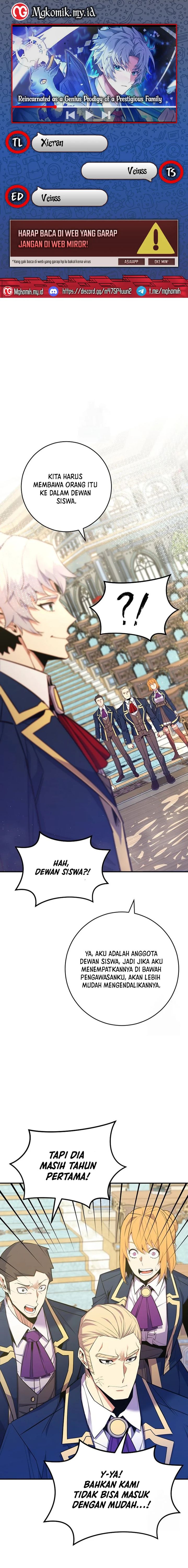 Reincarnated as a Genius Prodigy of a Prestigious Family Chapter 39 Gambar 1