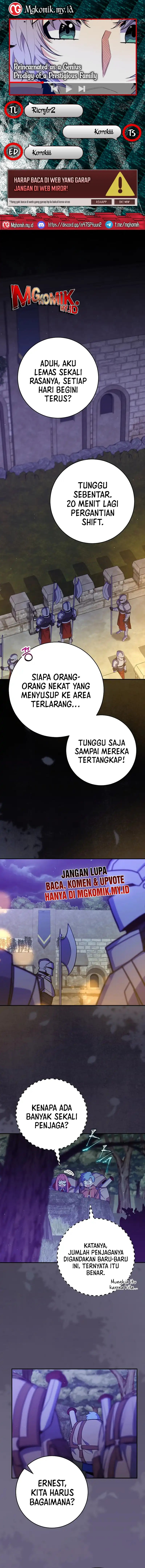 Reincarnated as a Genius Prodigy of a Prestigious Family Chapter 58 Gambar 1