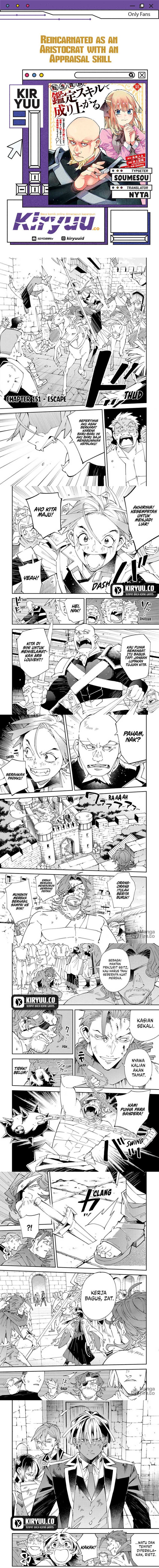 Reincarnated as an Aristocrat with an Appraisal Skill Chapter 151 Gambar 1