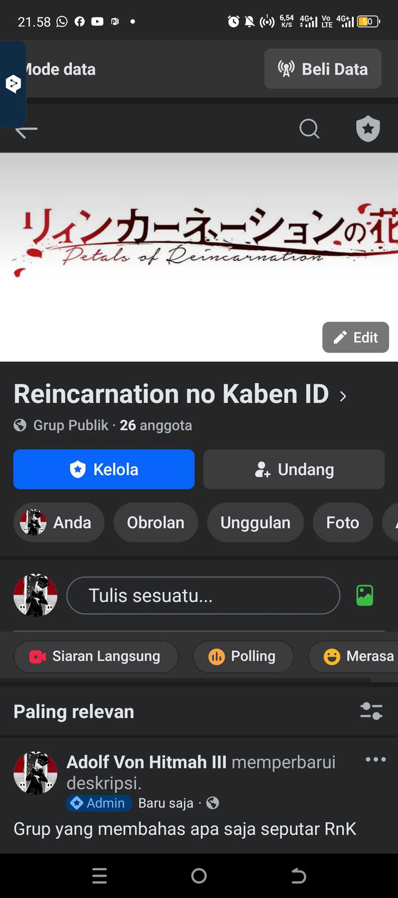 Reincarnation no Kaben Chapter 59 Gambar 23
