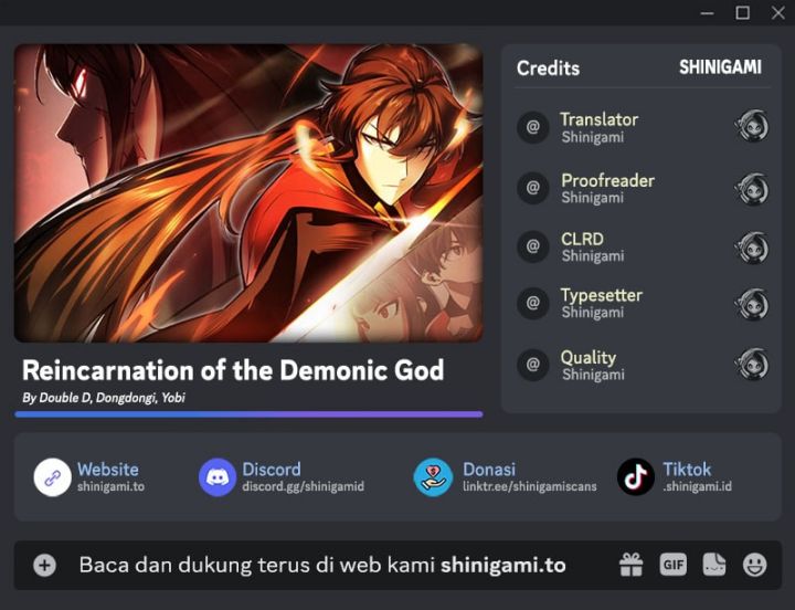 Reincarnation Of The Demonic God Chapter 01 Gambar 1