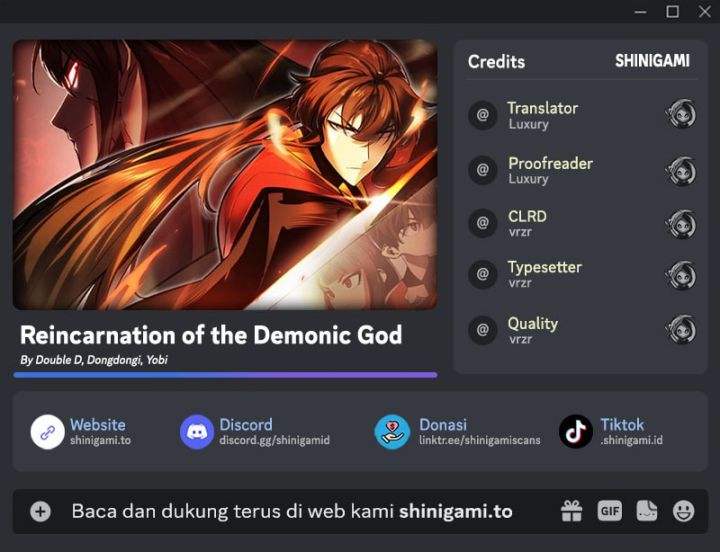 Reincarnation Of The Demonic God Chapter 05 Gambar 1