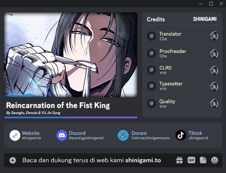 Reincarnation Of The Fist King Chapter 10 Gambar 1