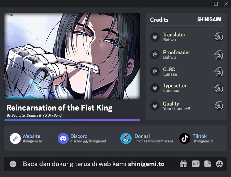 Reincarnation Of The Fist King Chapter 16 Gambar 1