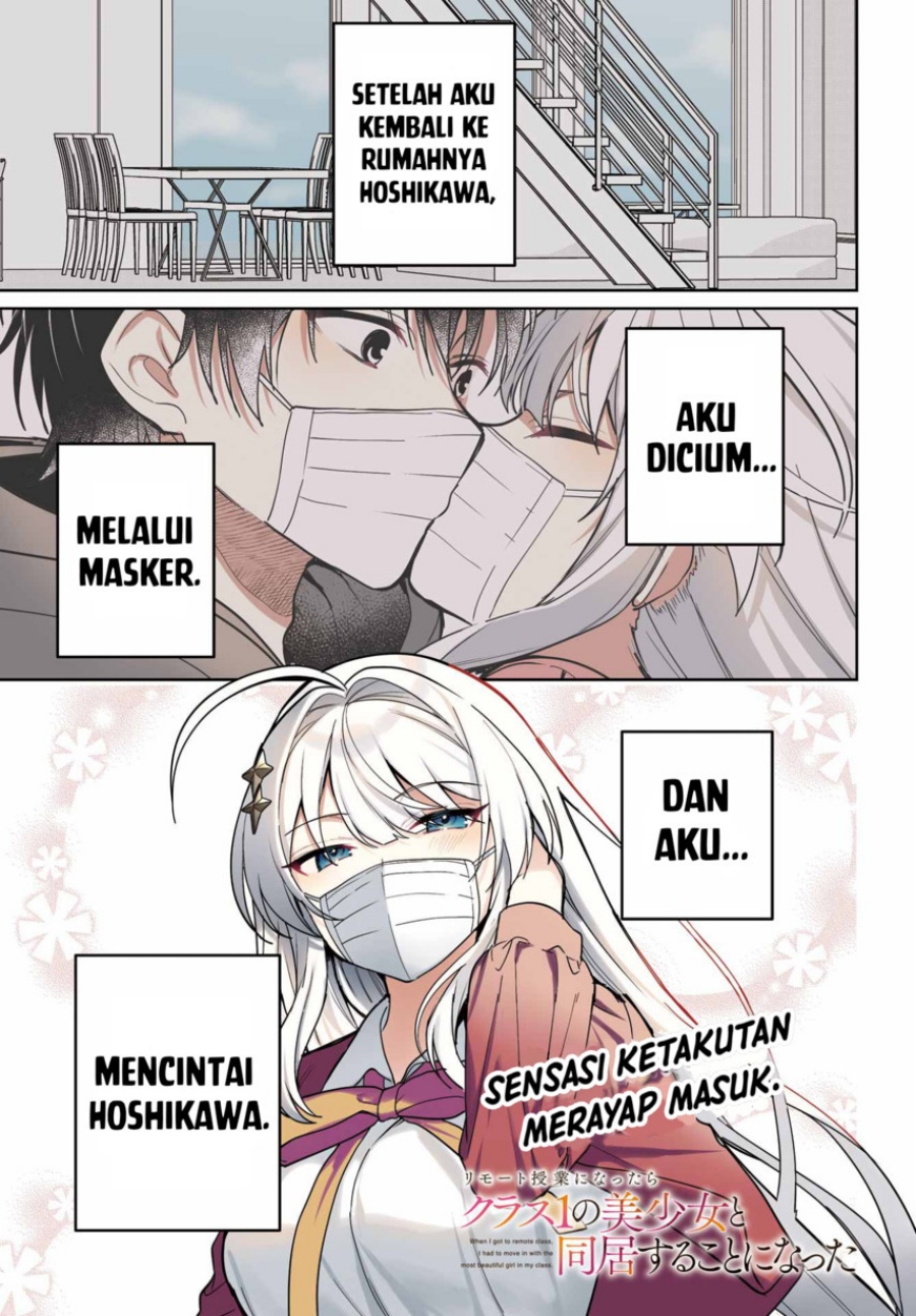 Remote Jugyou ni Nattara Class 1 no Bishoujo to Doukyo Suru Koto ni Natta Chapter 12 Gambar 3