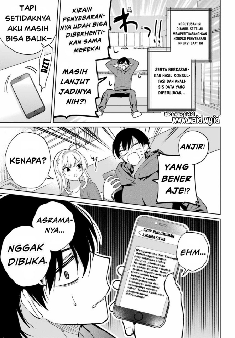 Remote Jugyou ni Nattara Class 1 no Bishoujo to Doukyo Suru Koto ni Natta Chapter 12 Gambar 19