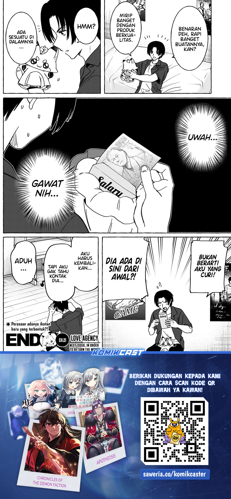 Renai Daikou Chapter 21 Gambar 19