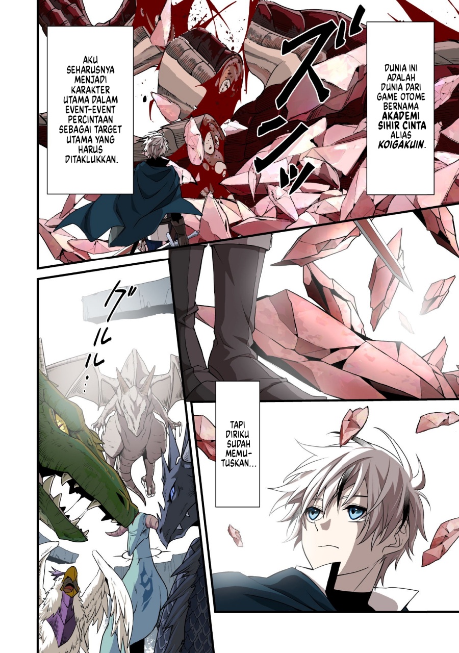 Ren’ai Mahou Gakuin ~Otomege Sekai de Saikyou wo Mezasu~ Chapter 01 Gambar 6