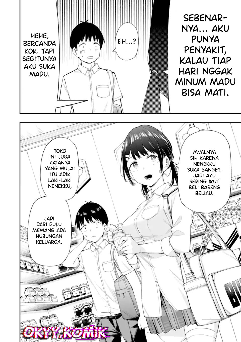 Renai no Jugyou Chapter 09.2 Gambar 8