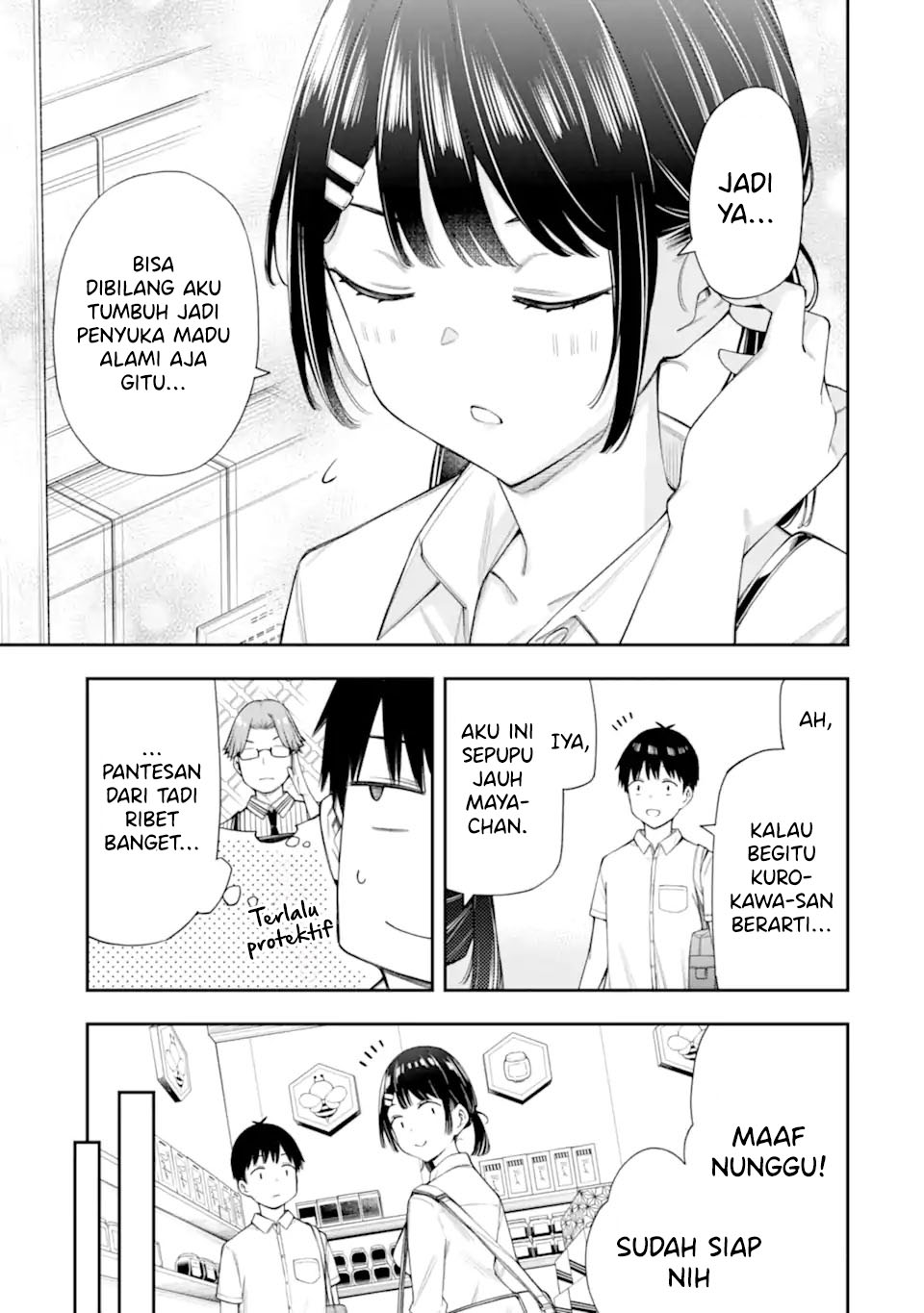 Renai no Jugyou Chapter 09.2 Gambar 9