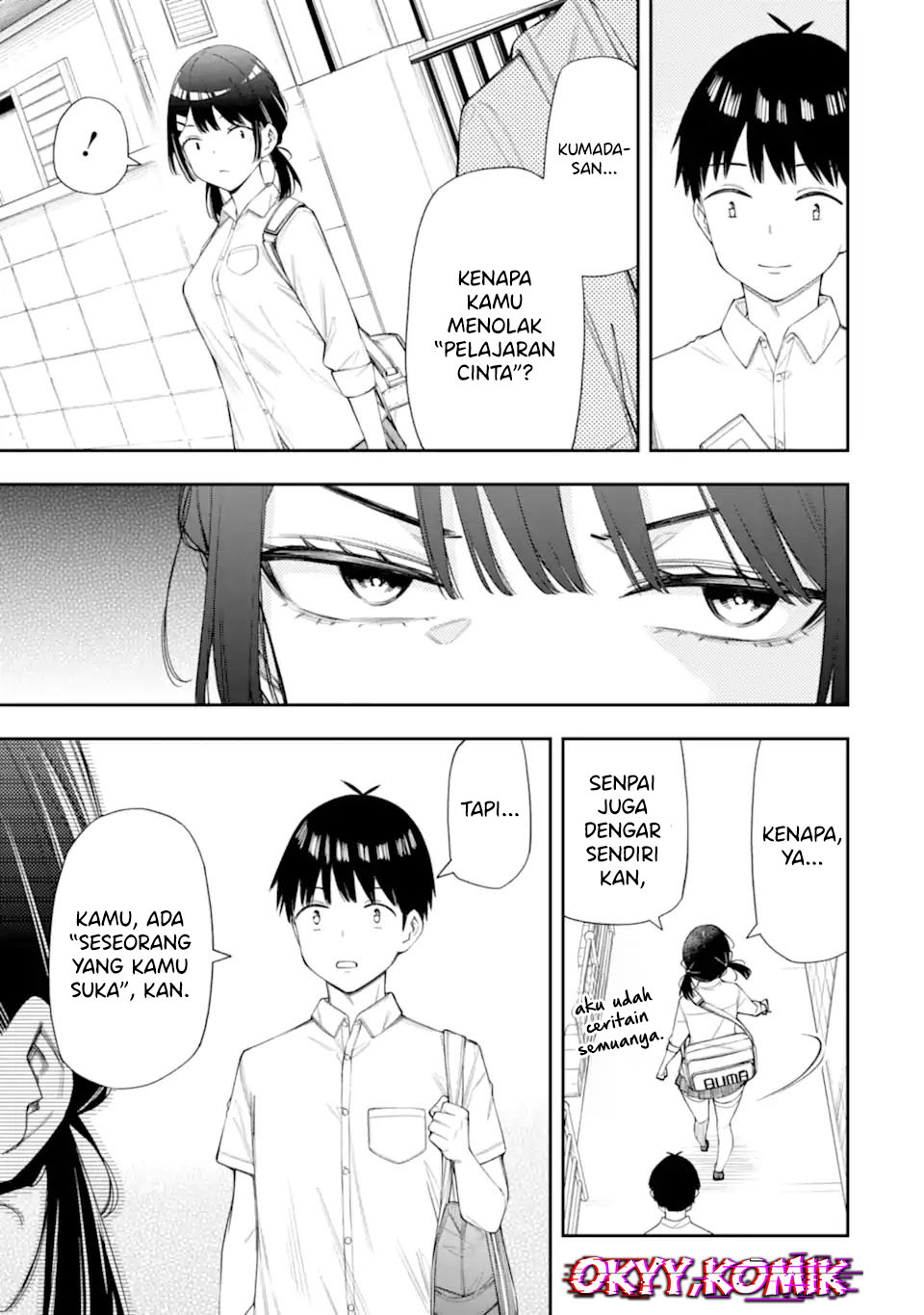 Renai no Jugyou Chapter 09.3 Gambar 10